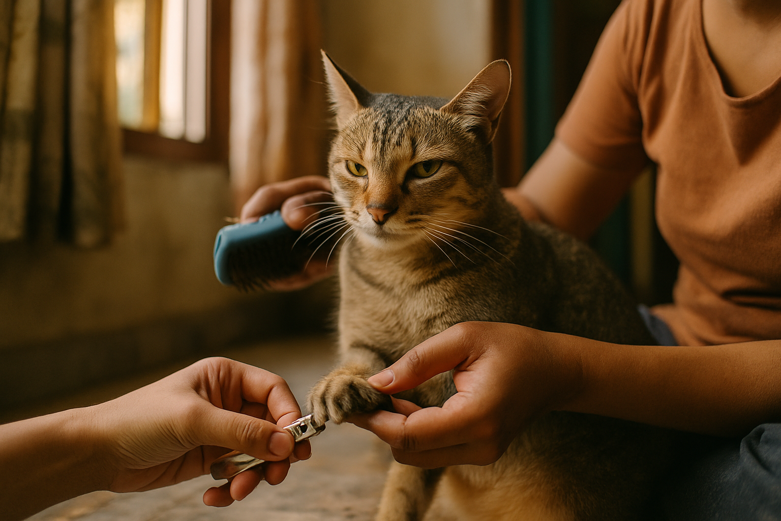 Cat Grooming Guide — Skin, Coat & Nail Care at Home